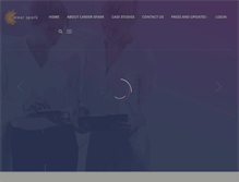Tablet Screenshot of careerspark.com